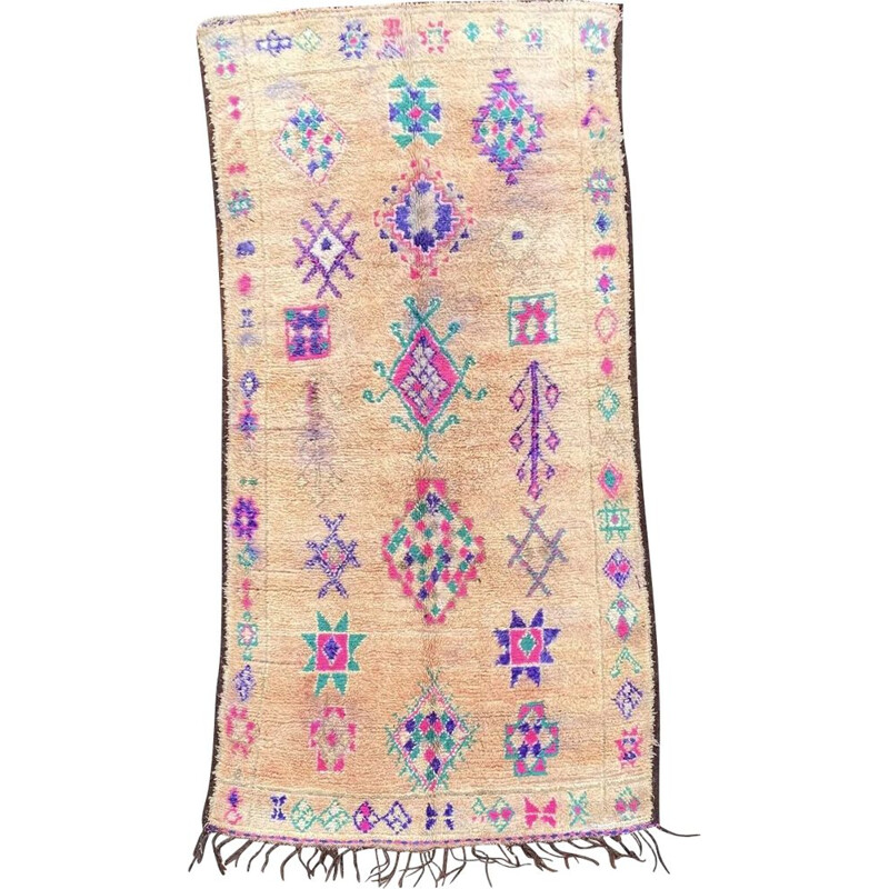 Tapete Berber Boujaad Vintage tecido à mão
