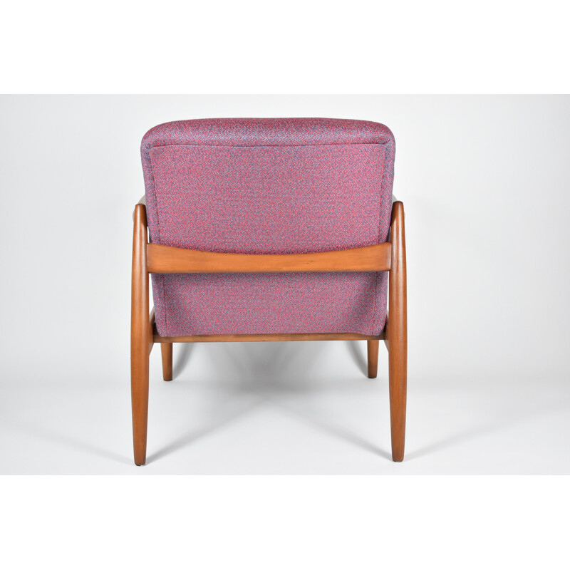 Vintage Polish armchair GFM-64 by Edmund Homa, 1960