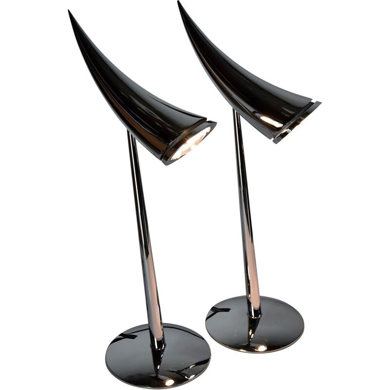 Vintage Ara Table Lamps by Philippe Starck for Flos 1988s