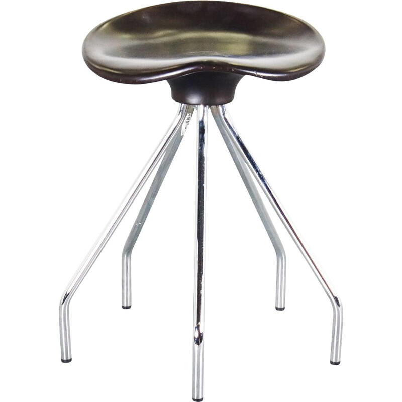 Vintage Pepe Cortes Jamaica Aluminium Stool For Amat 1990s