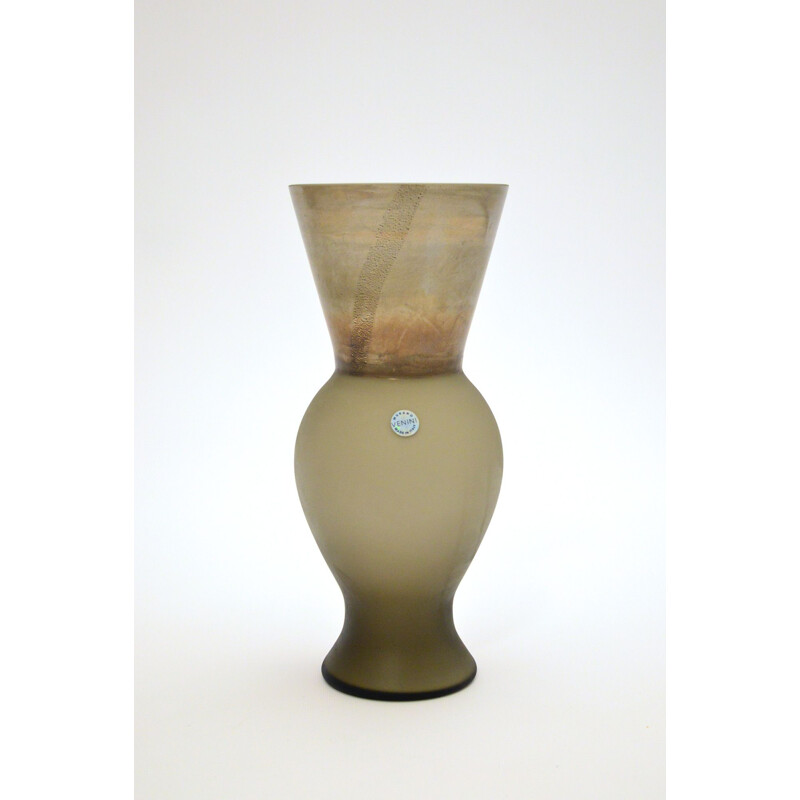 Vintage Principe Murano Glass Vase By Rodolfo Dordoni For Venini 1996s
