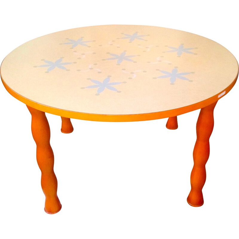 Table "Filicudi" en bois de poirier, Ettore SOTTSASS -  1990