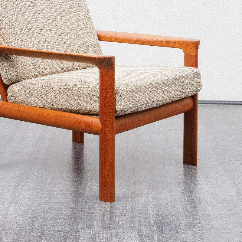 Vintage Teak armchair by Sven Ellekaer Danish 1970s