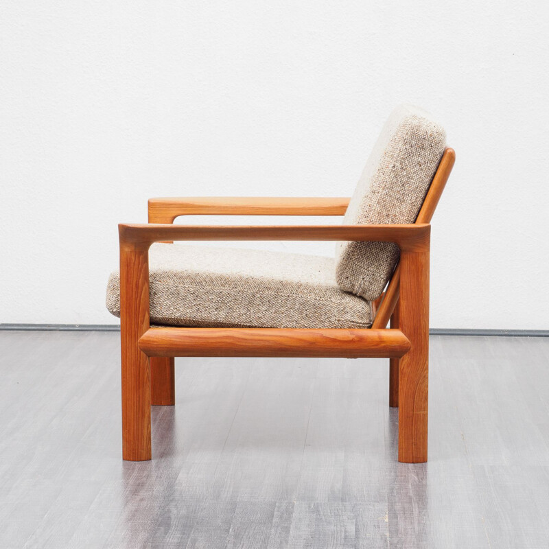 Vintage Teak armchair by Sven Ellekaer Danish 1970s