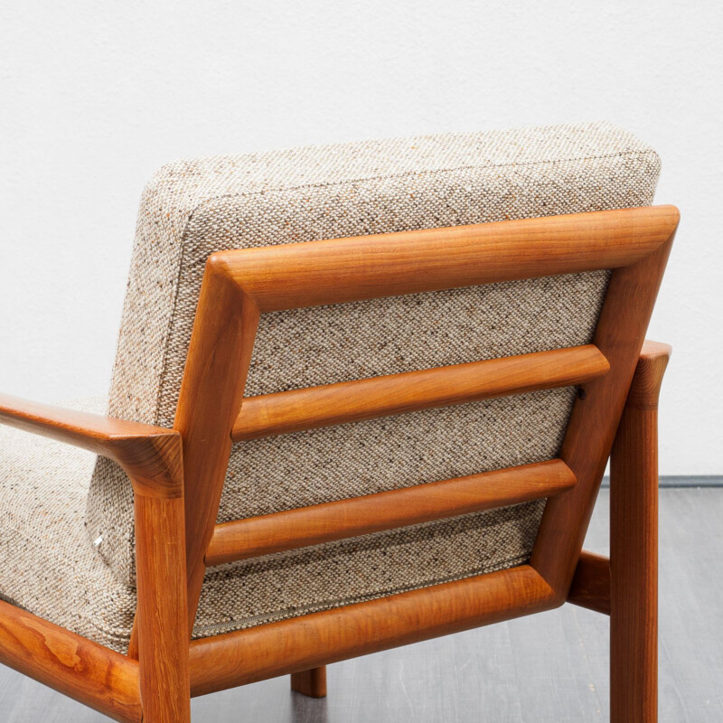 Vintage Teak armchair by Sven Ellekaer Danish 1970s