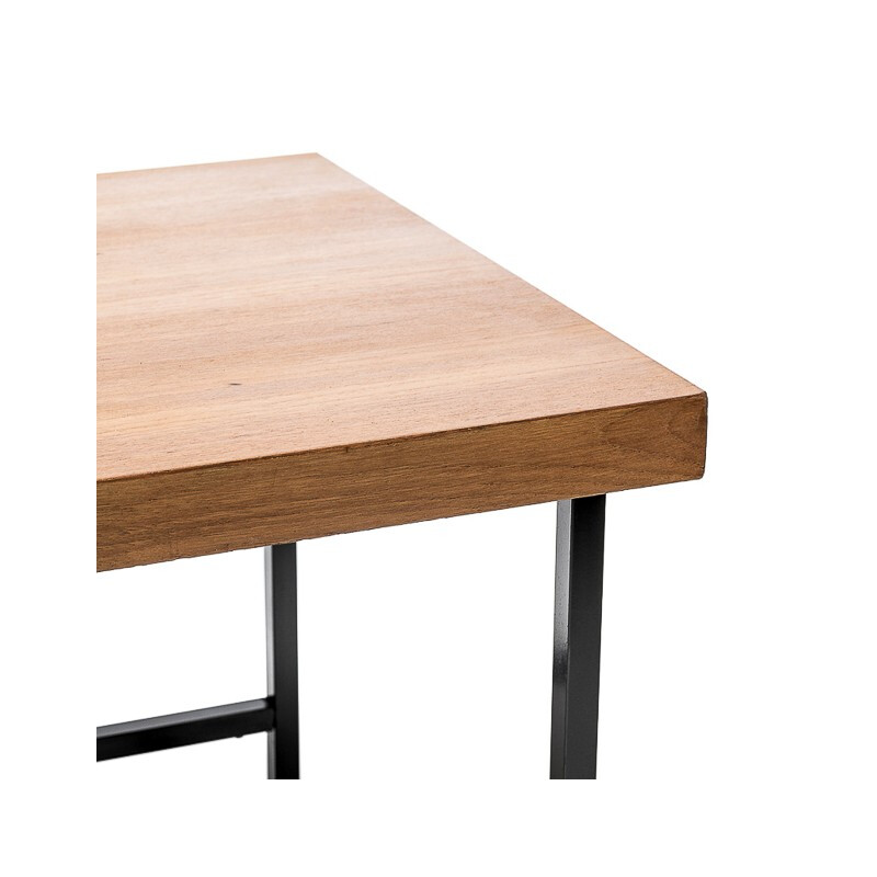 "Standard" Desk in teak and metal, Pierre GUARICHE - 1960s