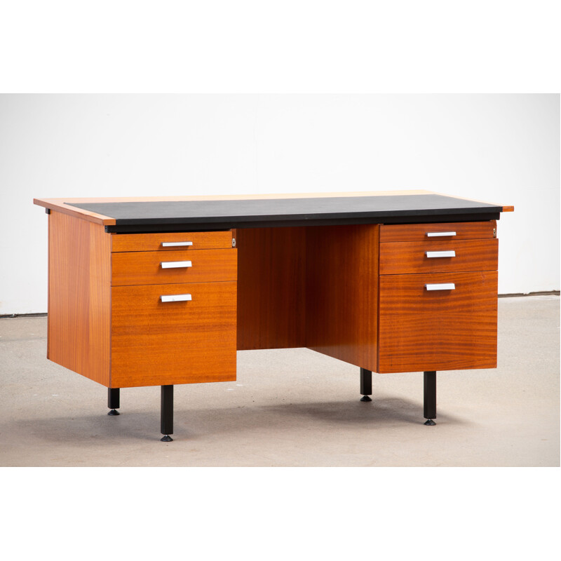 Vintage teak desk 1970s