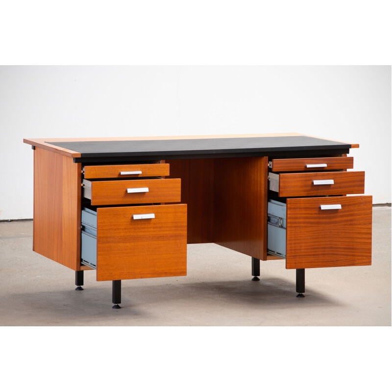 Vintage teak desk 1970s