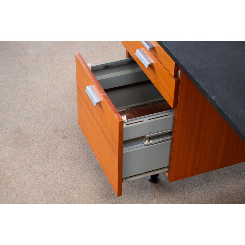 Vintage teak desk 1970s