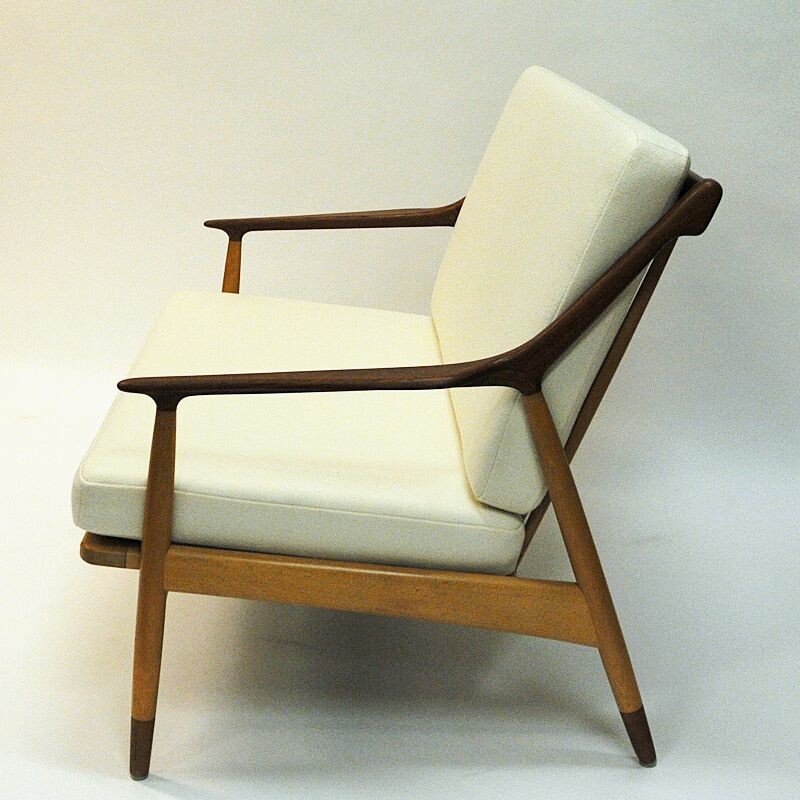 Vintage 2-seated loveseat sofa by Kurt Ostervig for Jason Mobler Danish 1950s