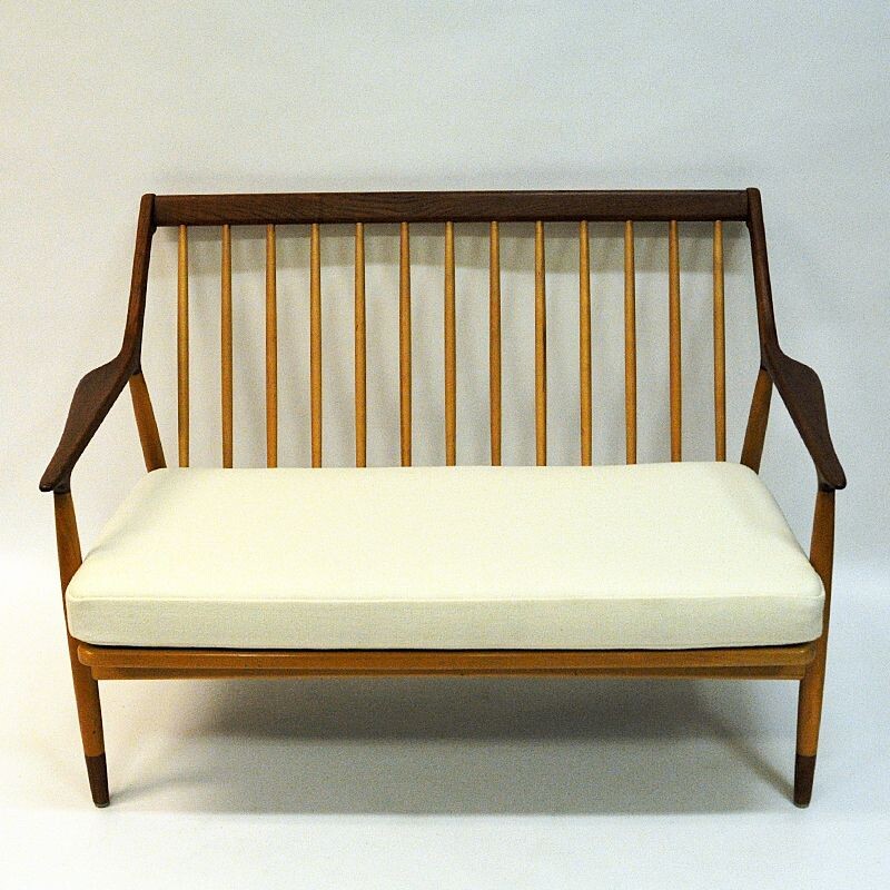 Vintage 2-seated loveseat sofa by Kurt Ostervig for Jason Mobler Danish 1950s