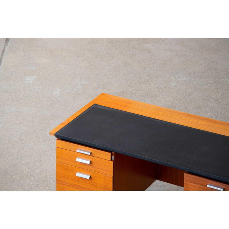 Vintage teak desk 1970s