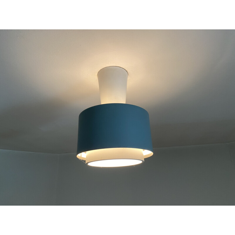 Vintage Ceiling Lamp by Louis C Kalff for Philips 1950s