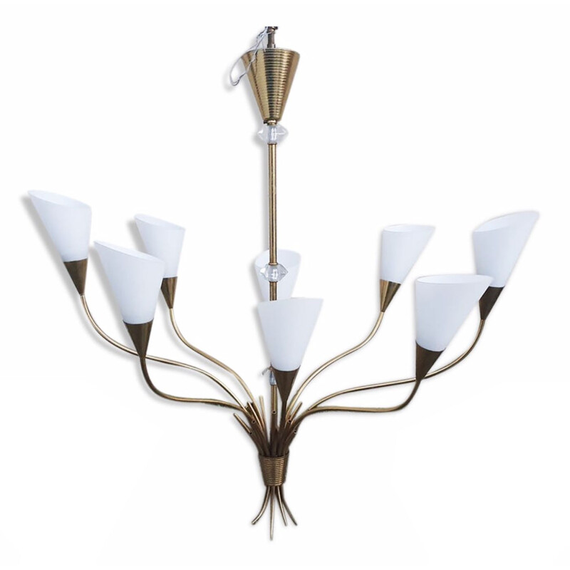 Lustre vintage bronze 1950