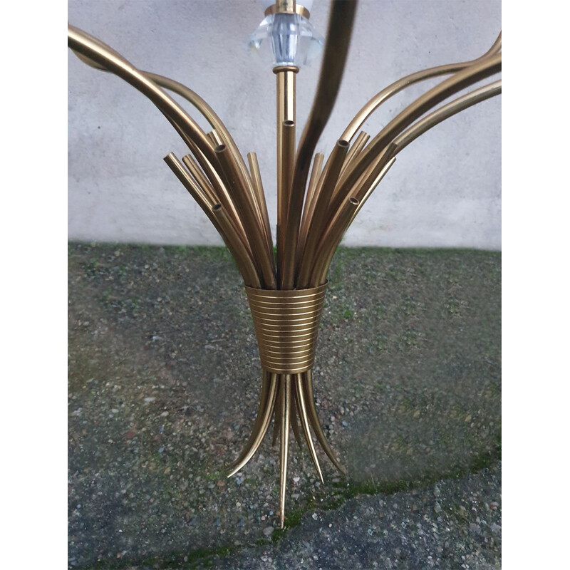 Candelabro de bronze Vintage 1950