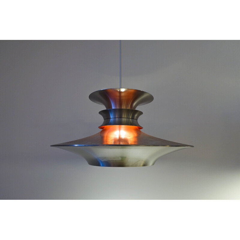 Vintage Nordsted-pendlen Ceiling Lamp by Bent Nordsted for Lyskaer Belysning 1970s