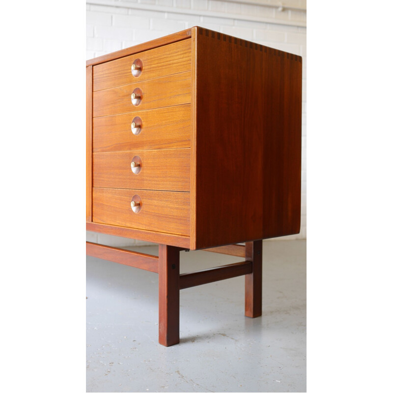 Troeds sideboard in solid teak, Nils JONSSON - 1960s