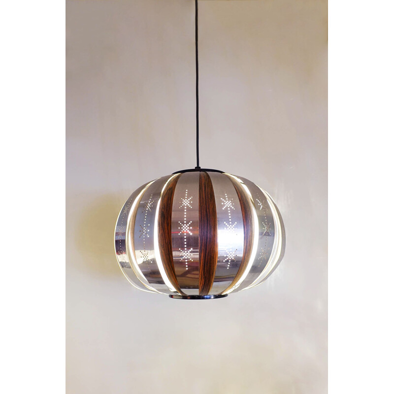 Vintage Werner Schou Coronell Pendant Light 1970s