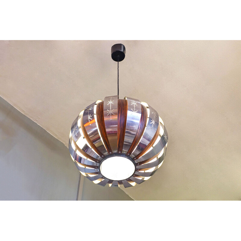 Vintage Werner Schou Coronell Pendant Light 1970s