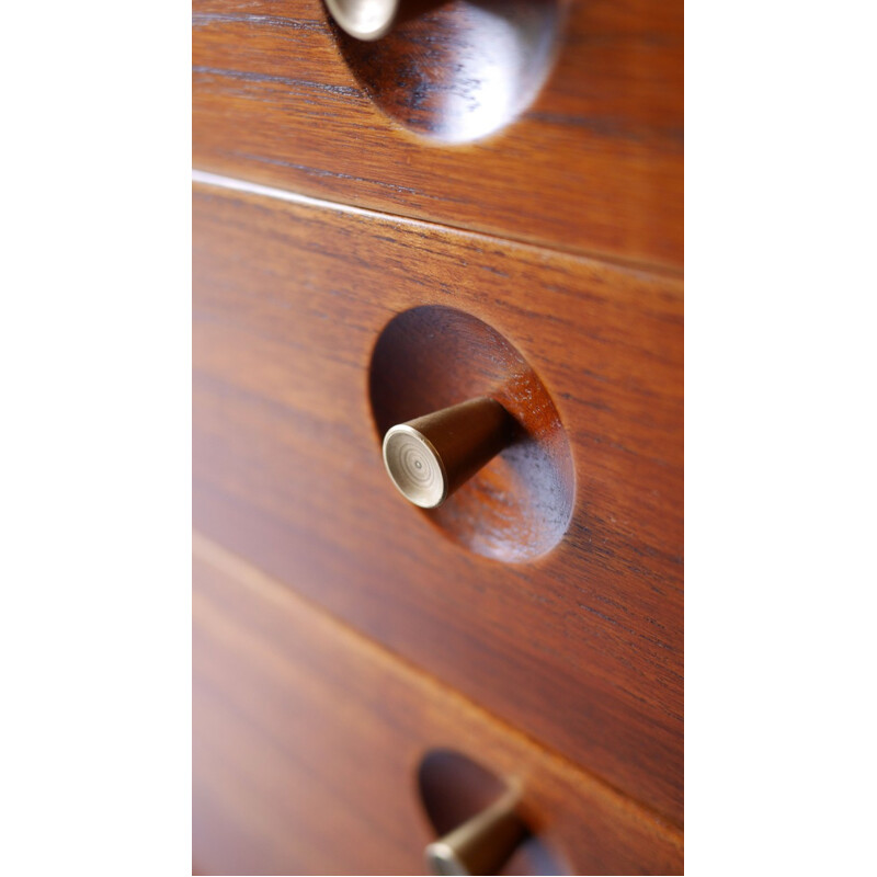 Troeds sideboard in solid teak, Nils JONSSON - 1960s