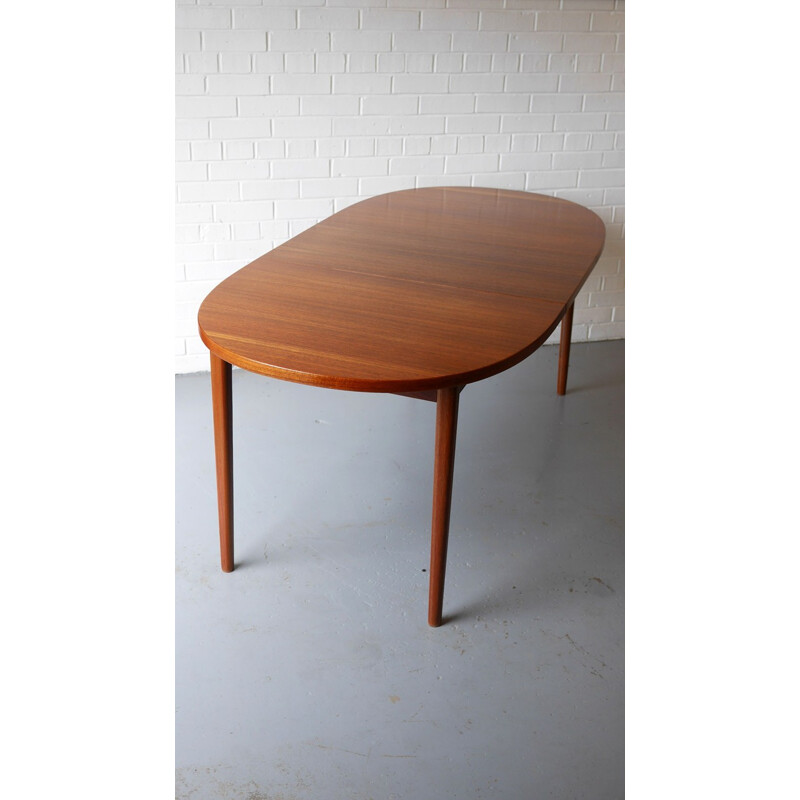 Troeds teak oval dining table, Nils JONSSON - 1960s