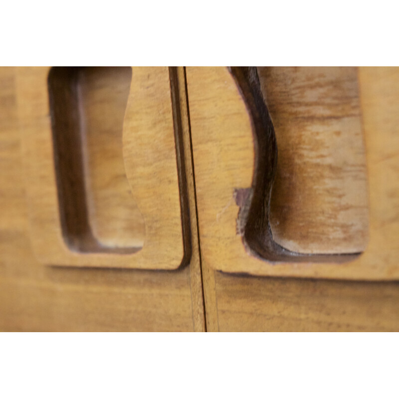 Vintage walnut sideboard by Alfred Cox for Heal's 1960