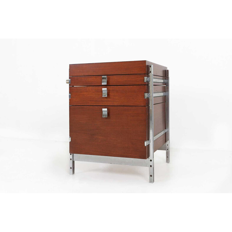 Vintage Jules Wabbes chest of drawers for Universe Furniture 1960