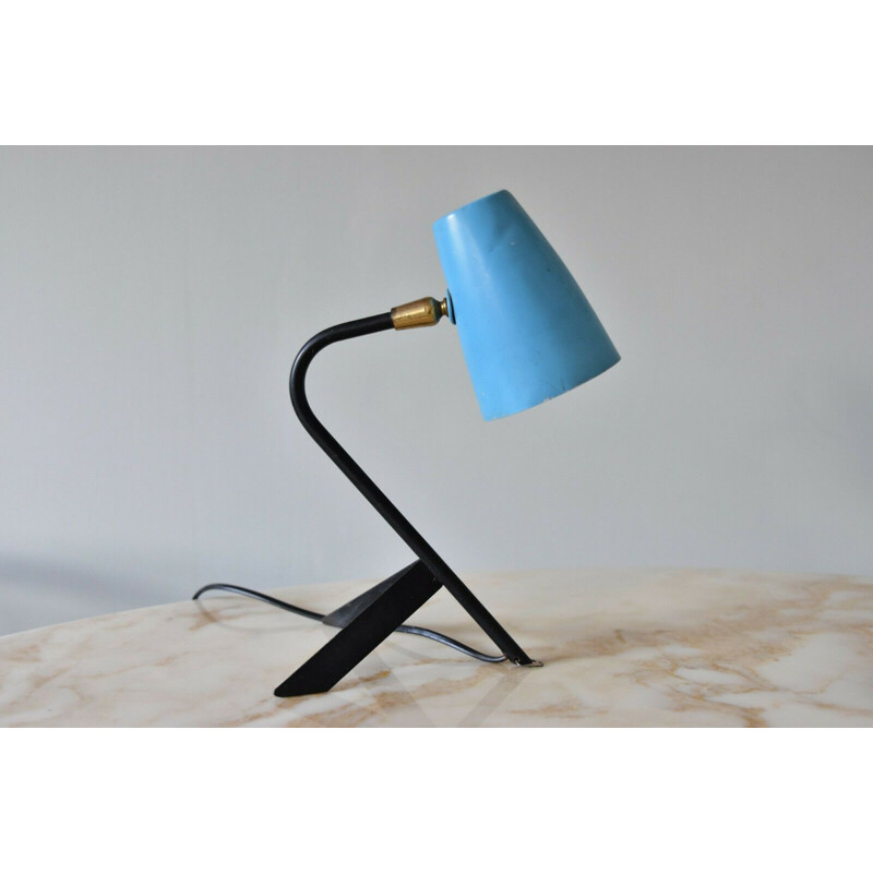 Vintage table lamp by Jacques Biny 1950