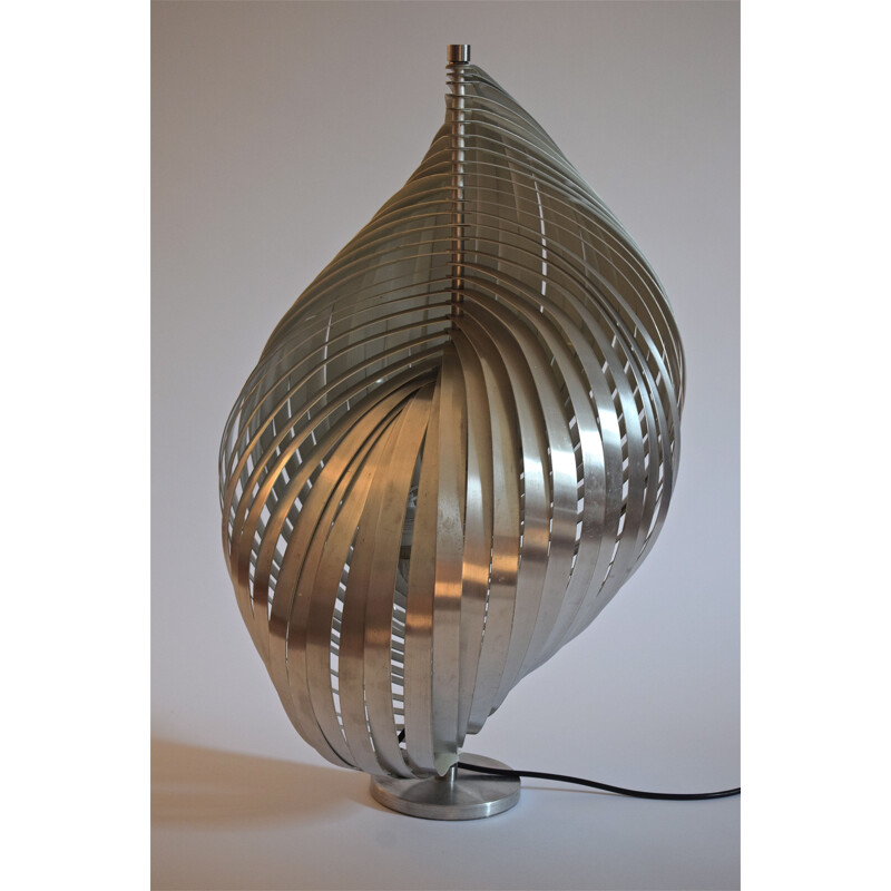 Grande lampe vintage d'Henri Mathieu 1970