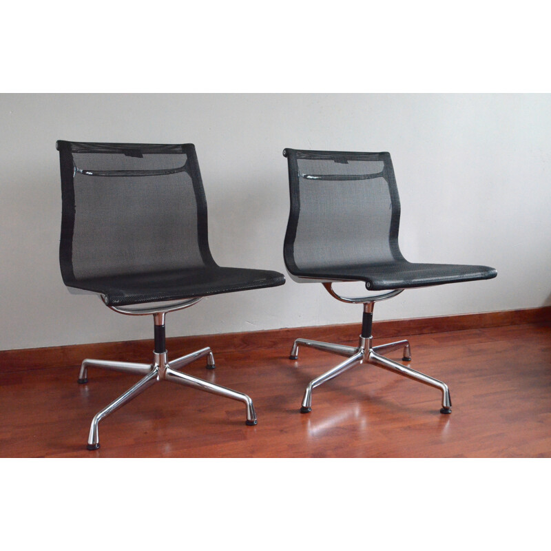 Pair of armchairs EAMES "EA108" Vitra Edition - 50s