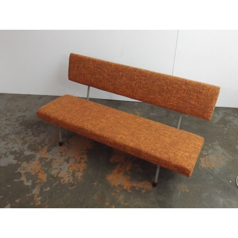 Banc vintagz 447 par Wim Rietveld pour Gispen 1960