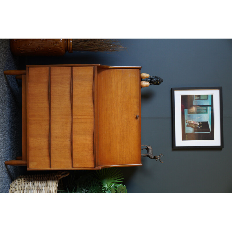 Vintage teak writing desk by McIntosh