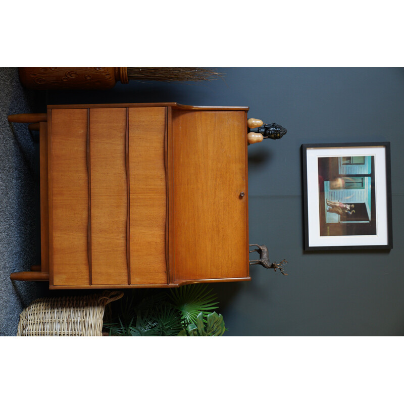 Vintage teak writing desk by McIntosh