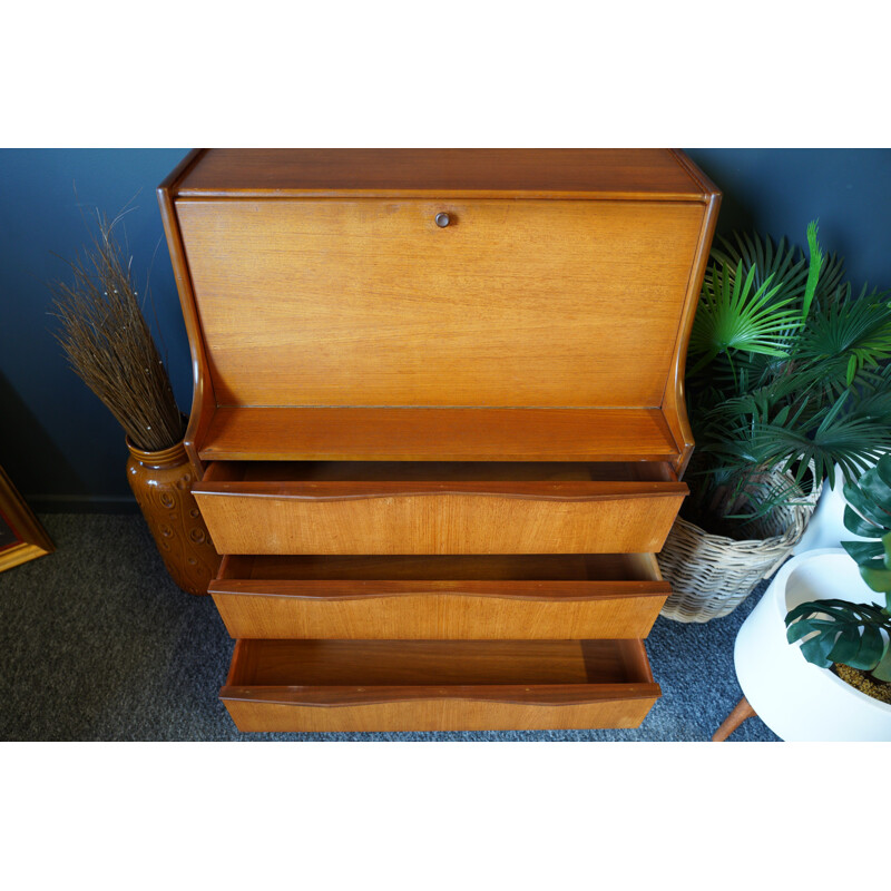 Vintage teak writing desk by McIntosh