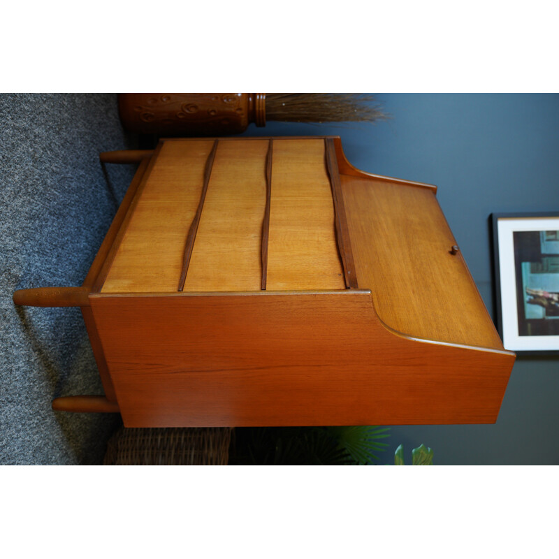 Vintage teak writing desk by McIntosh