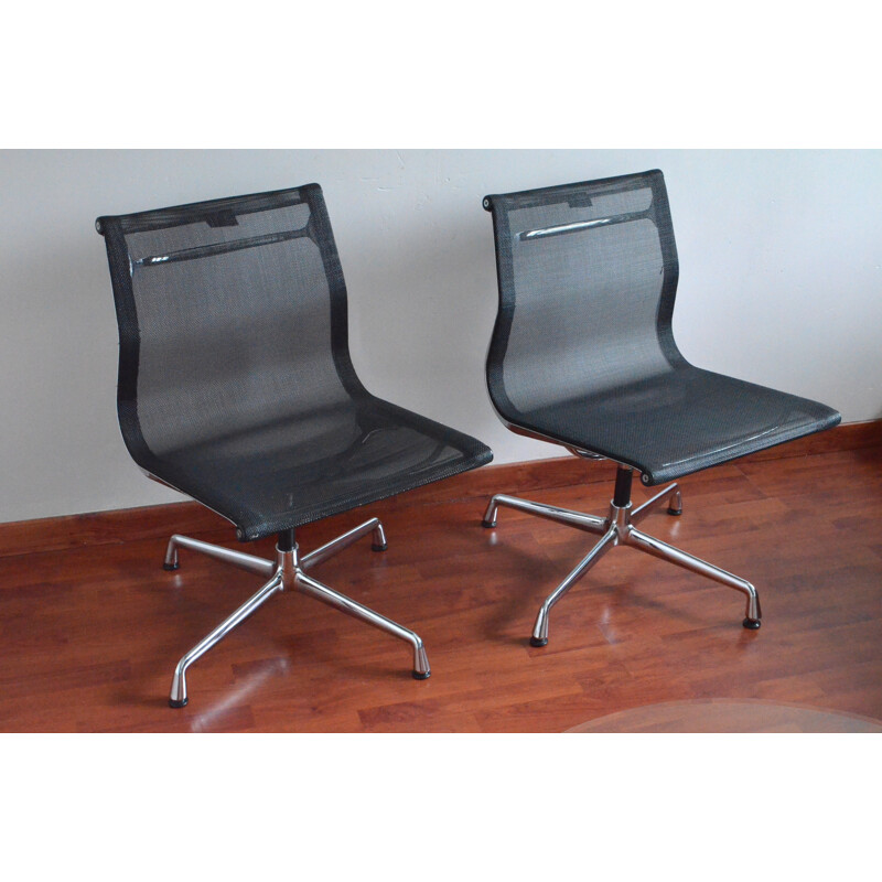 Pair of armchairs EAMES "EA108" Vitra Edition - 50s