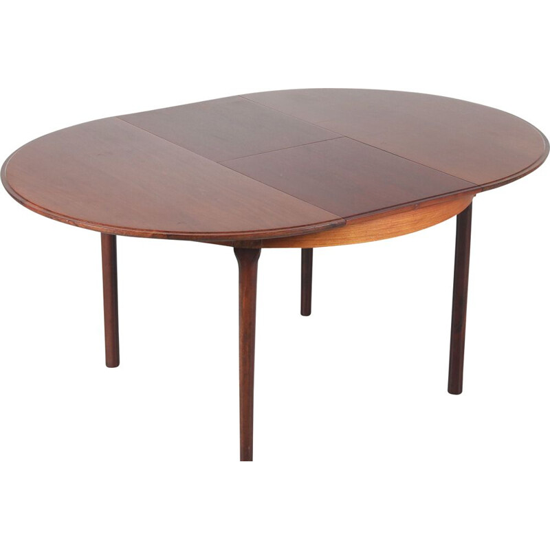 Vintage Round dining table by Moller Denmark 1950s