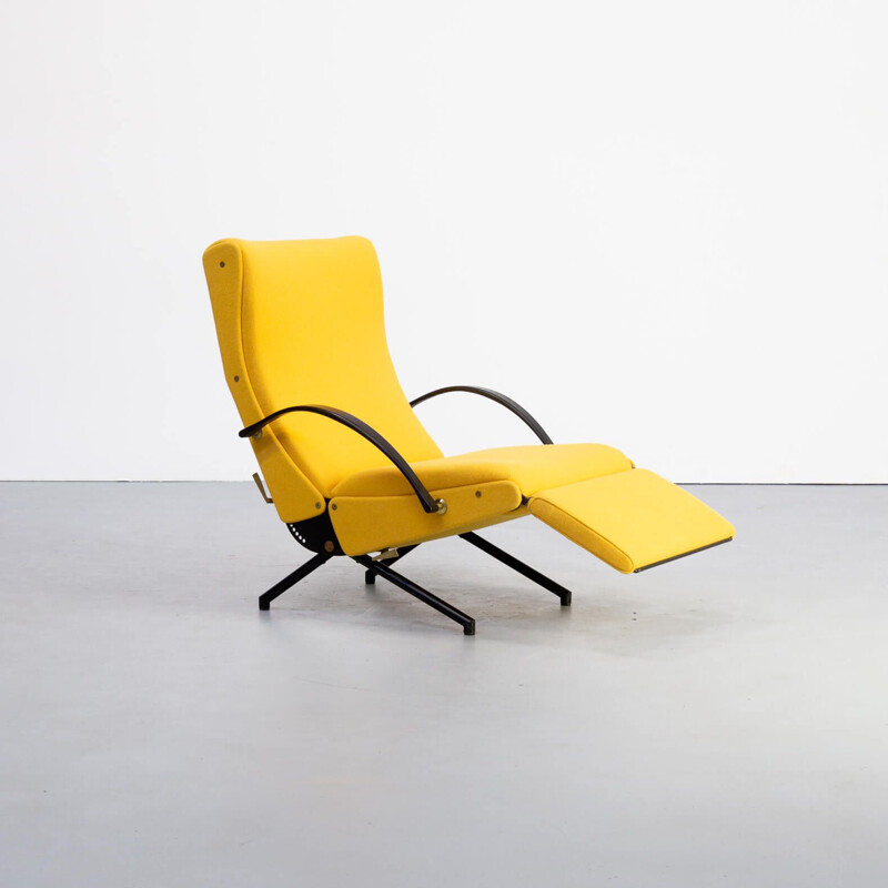 Vintage 'P40' louge chair for Tecno  1st edition Osvaldo Borsani 1950s