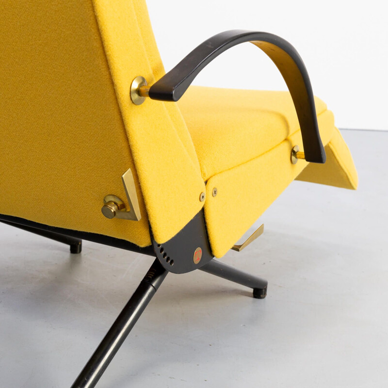 Vintage 'P40' louge chair for Tecno  1st edition Osvaldo Borsani 1950s