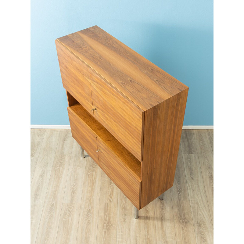 Vintage walnut dresser 1960s