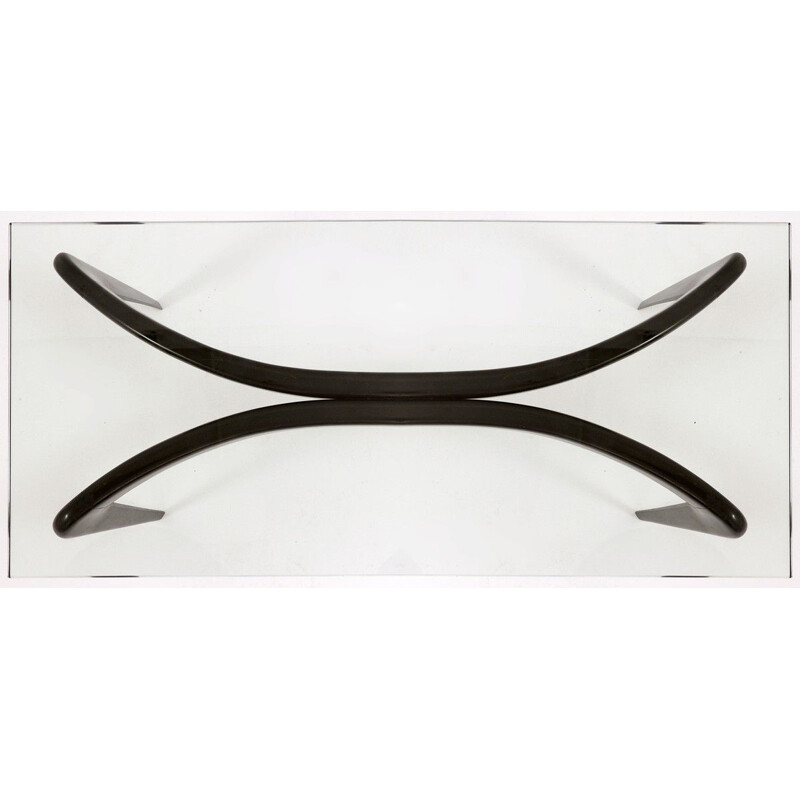 Table basse vintage par Gio Ponti Fontana Arte