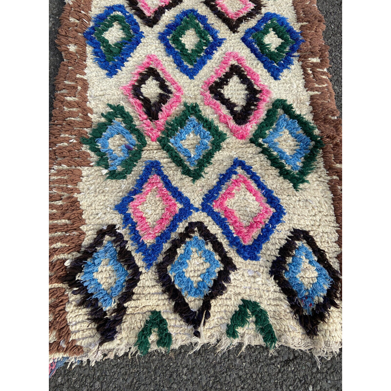 Vintage Berber carpet Azilal