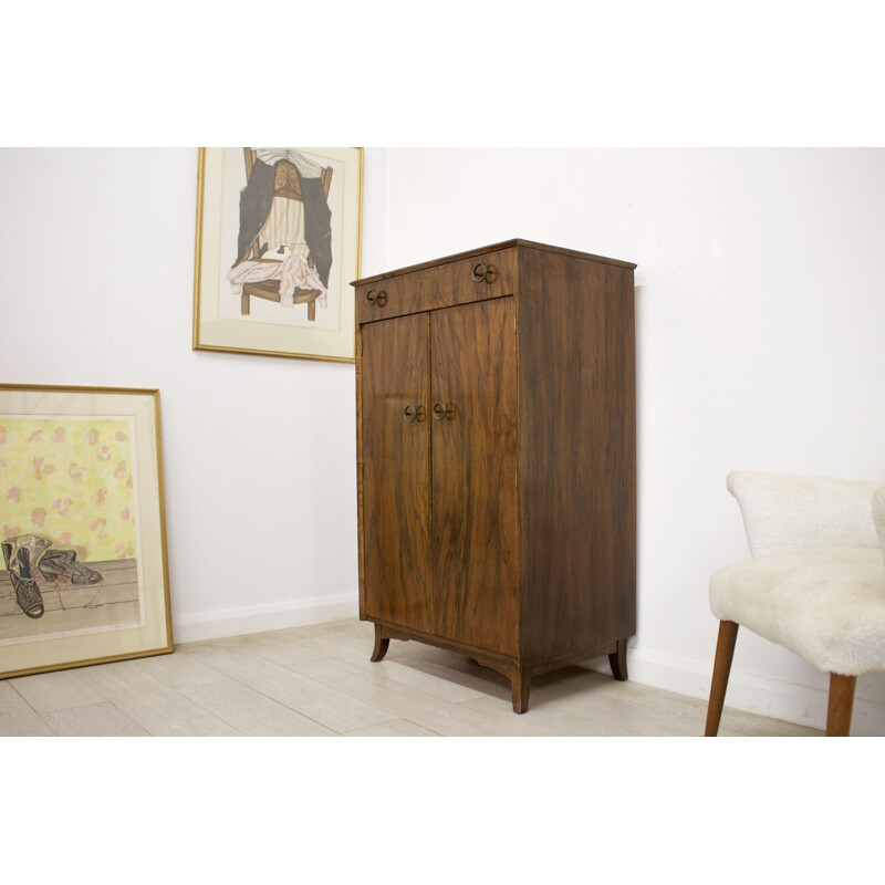 Vintage Oak Cupboard or Tallboy, 1950s