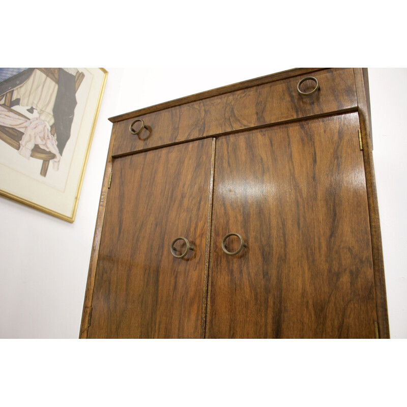 Vintage Oak Cupboard or Tallboy, 1950s