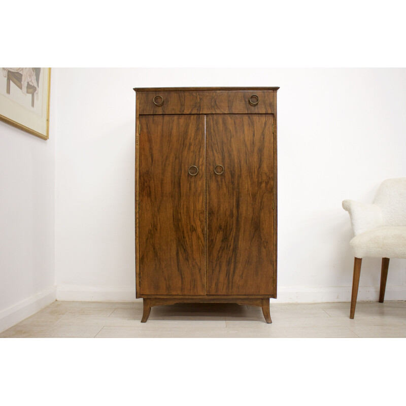 Vintage Oak Cupboard or Tallboy, 1950s