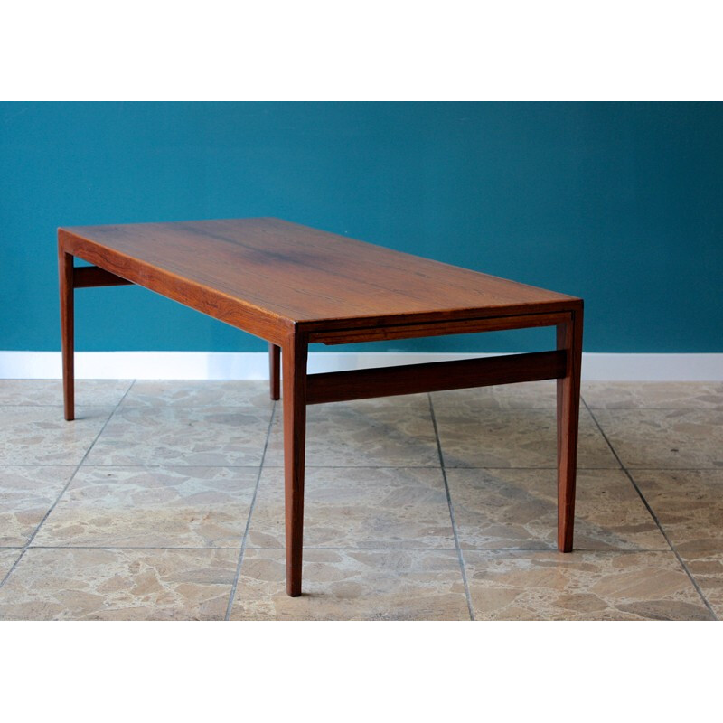 Scandinavian Uldum møbelfabrik coffee table in rosewood -  Johannes ANDERSEN - 1960s