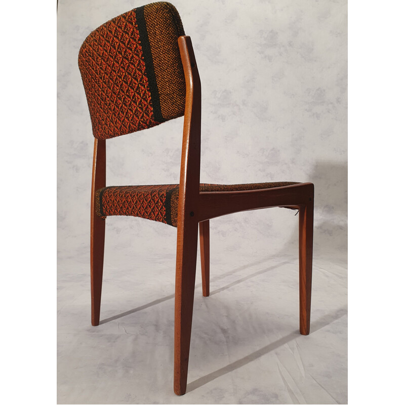 Paire de Chaises vintage H. W. Klein Pour Bramin Furniture Teck Danemark 1960