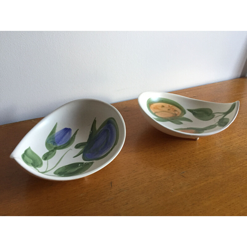 Pair of vintage ceramic bowls 1960