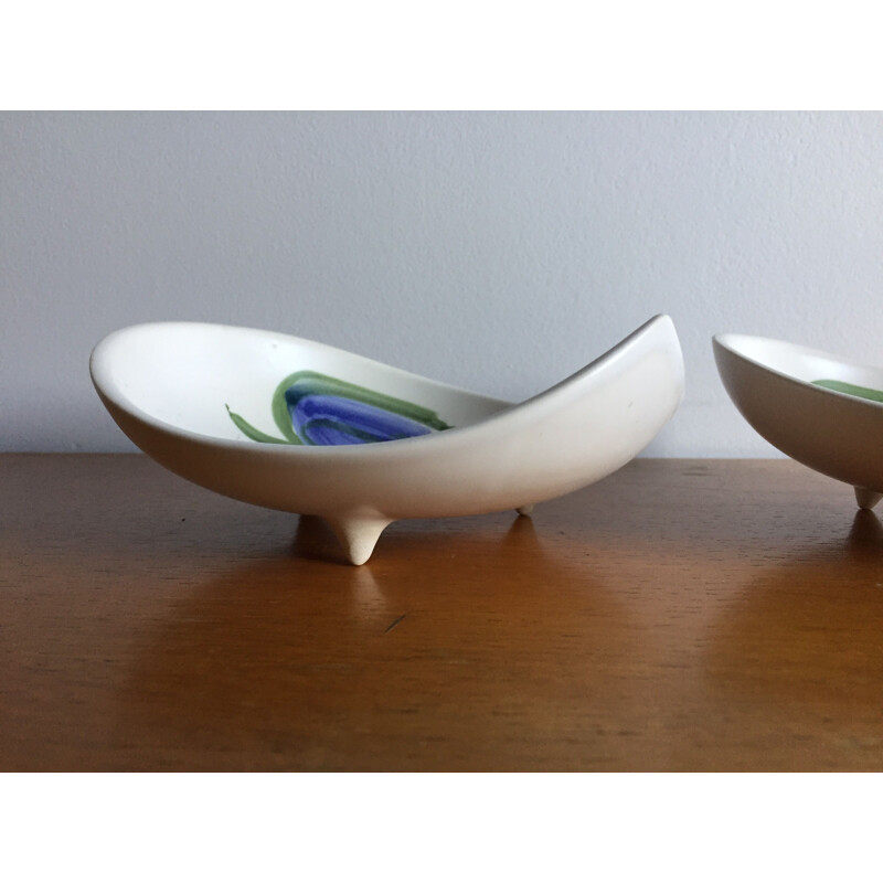 Pair of vintage ceramic bowls 1960