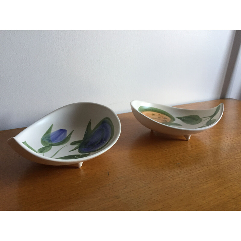 Pair of vintage ceramic bowls 1960